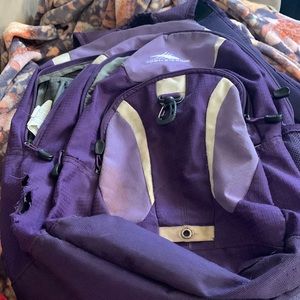 Very elf but still usable! Purple backpack